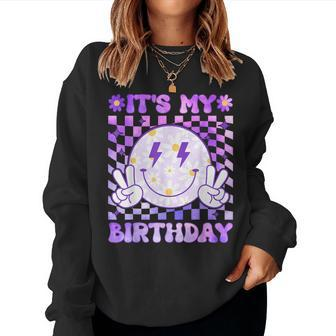 It's My Birthday Ns Girls Kid Birthday Party Women Sweatshirt - Seseable
