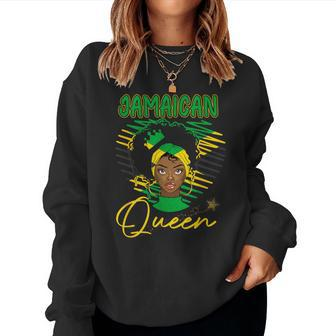 Jamaican Queen Independent Celebrate Independence Women Sweatshirt - Thegiftio UK