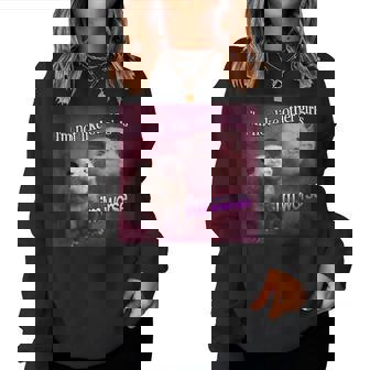 Je Ne Suis Pas Comme Les Autres Filles Je Suis Pire Opossum Women Sweatshirt - Cadeauxyz