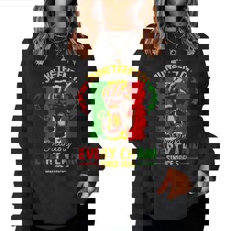 Junenth Breaking Every Chain Since 1865 Freedom Men Women Sweatshirt - Thegiftio UK