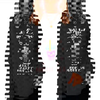 Just A Girl Who Loves Bubble Tea Women Sweatshirt - Thegiftio