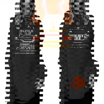 Karate All Valley 1984 Kid Graphic Novelty Women Sweatshirt | Mazezy