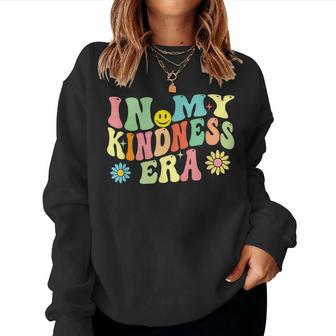 In My Kindness Era Retro Groovy Light Smile Face Women Sweatshirt | Mazezy CA