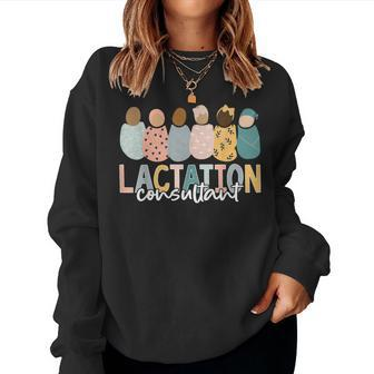 Lactation Consultant Baby Nurses Appreciation Mother Baby Women Sweatshirt - Monsterry AU