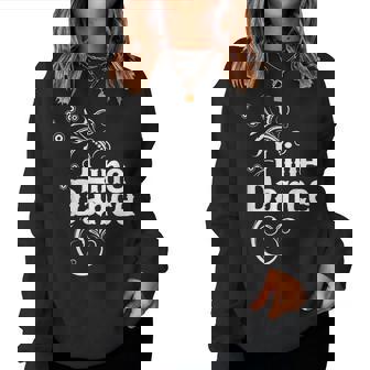 Line Dance Country Music Western Dancing Dancer Woman Girls Women Sweatshirt - Thegiftio
