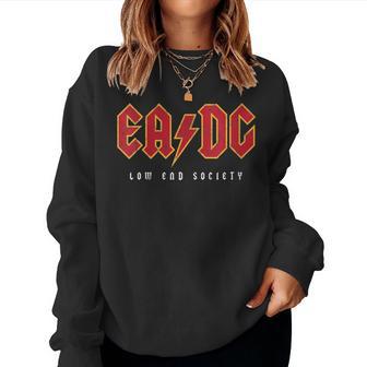 Low End Society Bass Player's Bass Guitar Eadg Strings Women Sweatshirt - Monsterry CA