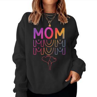 Lustig Karierte Mama Muttertag Sweatshirt Frauen - Geschenkecke