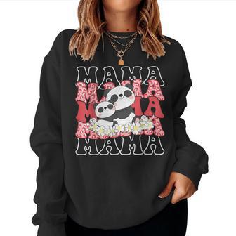 Lustiges Geschenk Zum Muttertag Panda Mama Mama Frauen Panda-Liebhaber Geschenke Sweatshirt Frauen - Geschenkecke