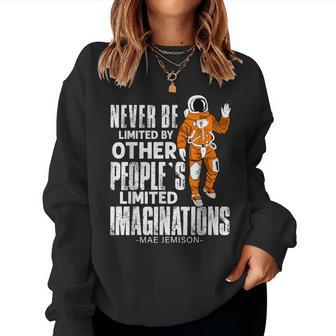 Mae Jemison First African American Black Woman Astronaut Women Sweatshirt - Monsterry DE