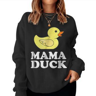 Mama Duck Mother Bird Women Sweatshirt - Monsterry CA