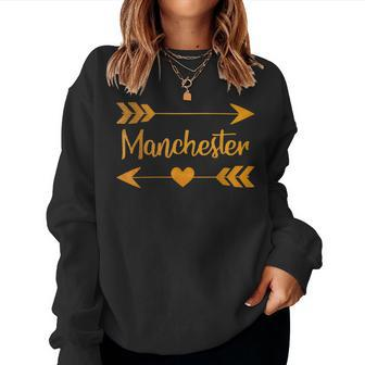 Manchester Nh New Hampshire City Home Usa Women Women Sweatshirt - Monsterry DE