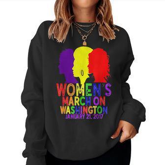 March On Washington Gay Pride Girl Power Lgbt Women Sweatshirt - Monsterry AU