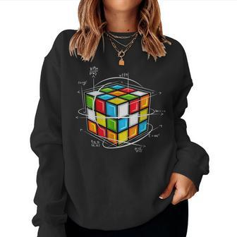 Math Symbol Math Lover Math Teacher Graduation Student Women Sweatshirt - Monsterry