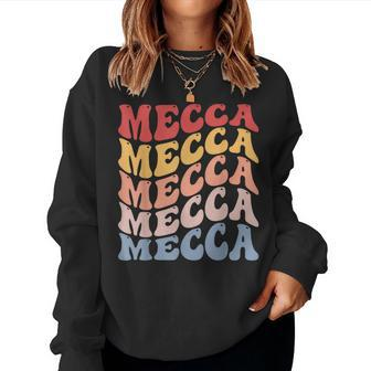 Mecca Groovy Muslim Saudi Arabia Women Sweatshirt - Monsterry UK