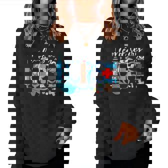 Med Surg Nurse Cute Nurses Week Surgical Medical Women Sweatshirt - Thegiftio