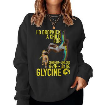 Meme Donghua Jinlong Industrial Grade Glycine Women Sweatshirt | Mazezy