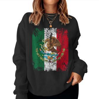 Mexico Flag For And Women Sweatshirt Frauen - Seseable