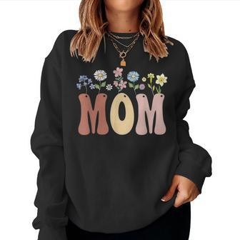 Mom Wildflower Floral Mom Women Sweatshirt | Mazezy UK