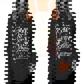 Month June Birthday For June Is My Birthday For Girl Women Sweatshirt - Seseable