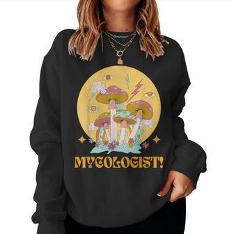 Mushroom Lover Mycology & Mycologist Women Sweatshirt - Thegiftio UK