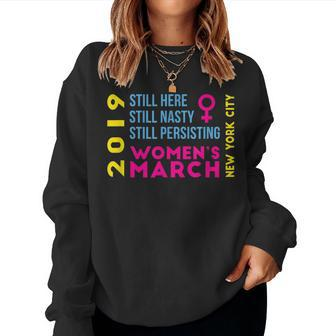 New York City Nyc Ny Women's March January 2019 Women Sweatshirt - Monsterry DE