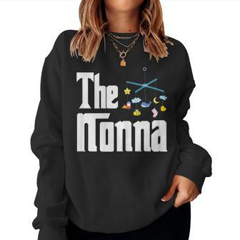 The Nonna Grandma Grandmom Grandmother Women Sweatshirt - Thegiftio UK