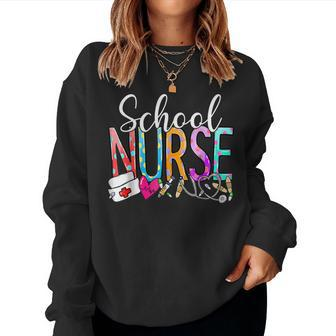 Nurse's Day School Nurse Appreciation Nurse Week 2024 Women Women Sweatshirt - Seseable