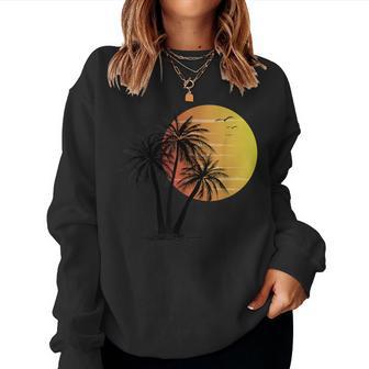 Palm Tree Summer Beach Summer Vacation Men Women Sweatshirt - Thegiftio UK