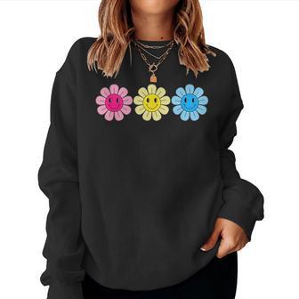 Pansexual Pride Flower Subtle Pride Discreet Pride Pan Pride Women Sweatshirt - Monsterry AU