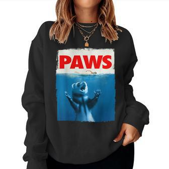 Paws Ferret Ferret Lover For Kid N Women Sweatshirt - Thegiftio UK