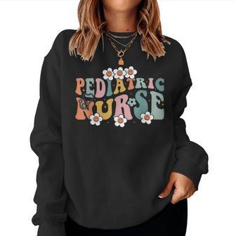 Pediatric Nurse Peds Nursing School Nicu Nurse Rn Grad Women Sweatshirt - Seseable