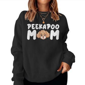 Peekapoo Mama Süße Hundeliebhaberin Hunderasse Peekapoo Mama Sweatshirt Frauen - Geschenkecke