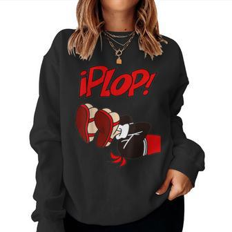 Plop -A Historical Fall A Comics Chileans Women Sweatshirt - Monsterry DE