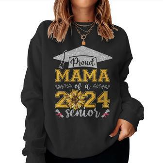 Proud Mama Of A Class Of 2024 Senior Graduate Women Sweatshirt | Mazezy UK
