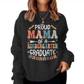 Proud Mama Of A Kindergarten Graduate Class Of 2024 Women Sweatshirt - Seseable