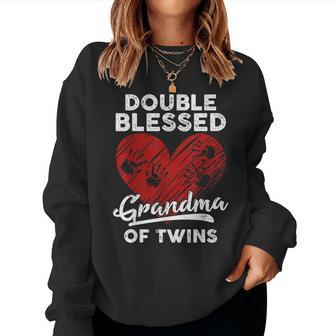Proud New Grandma Of Twins 2019 Twins Boys Girls Women Sweatshirt - Monsterry