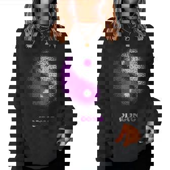 Qigong Yin Yang Tai Chi Gi Gong Avec Col En V Women Sweatshirt - Cadeauxyz