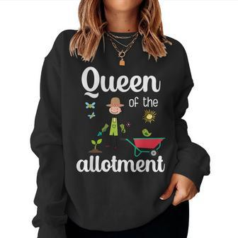 Queen Of The Allotment Women Sweatshirt - Thegiftio UK