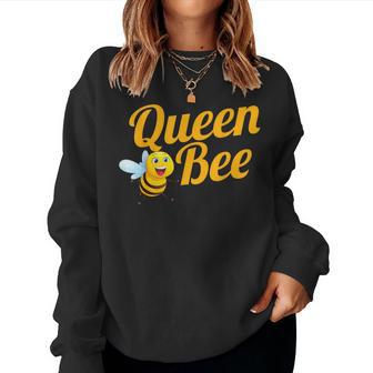Queen Bee Bumble Bee Women Sweatshirt - Thegiftio UK