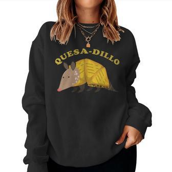 Quesadillo Quesadilla Armadillo For Women Women Sweatshirt - Monsterry UK