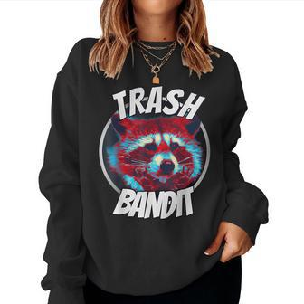 Raccoon Trash Bandit Raccoon Trash Panda Women Sweatshirt - Monsterry UK