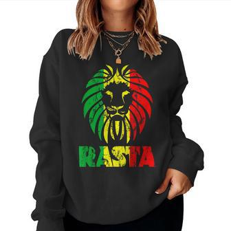 Reggae Clothing Jamaica Rasta Women Sweatshirt - Monsterry CA
