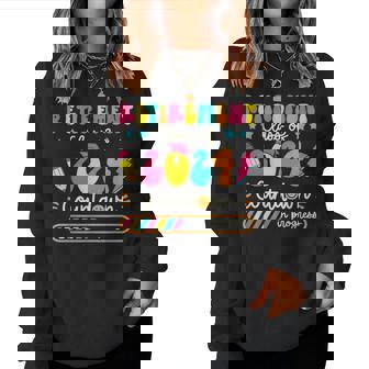 Retirement Class Of 2024 Countdown In Progress Teacher Women Women Sweatshirt - Thegiftio