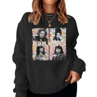 Retro 90’S Mom Vibes Mom Life Mother's Day Women Sweatshirt - Monsterry