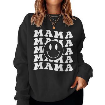 Retro Mama For Mom Cute Mother's Day Women Women Sweatshirt - Monsterry CA