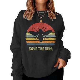 Save The Bees Beekeeper Bee Keeping Honey Lovers Women Sweatshirt - Monsterry UK