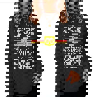 Lets Get Schnitzel Faced Retro Oktoberfest Women Sweatshirt - Thegiftio UK