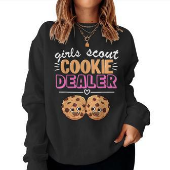 Scout For Girls Cookie Dealer Cookie Sellers Women Sweatshirt - Monsterry CA