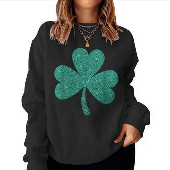 Shamrock St Patrick's Day Girls Irish Ireland Women Sweatshirt - Seseable