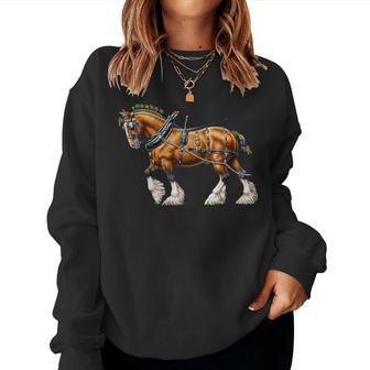 Shire Horse Women Sweatshirt - Thegiftio UK